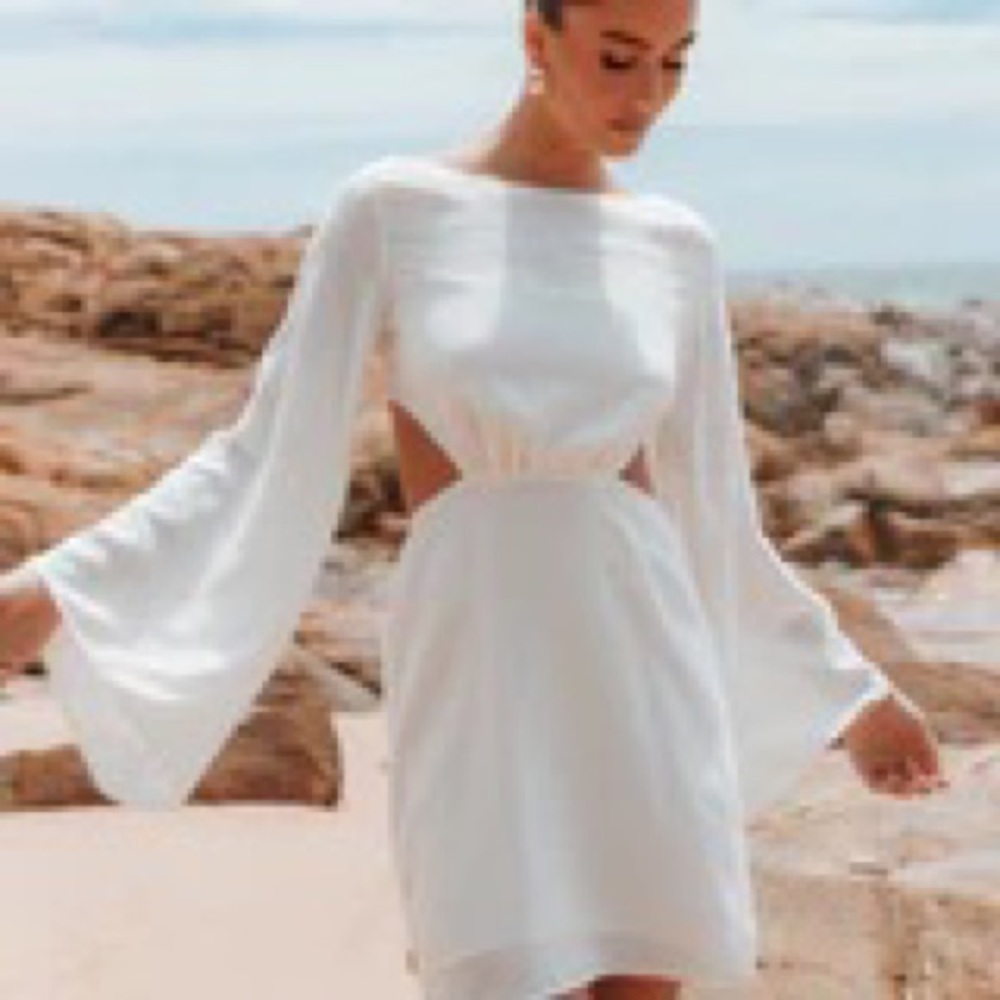 Vera Mini Dress, white